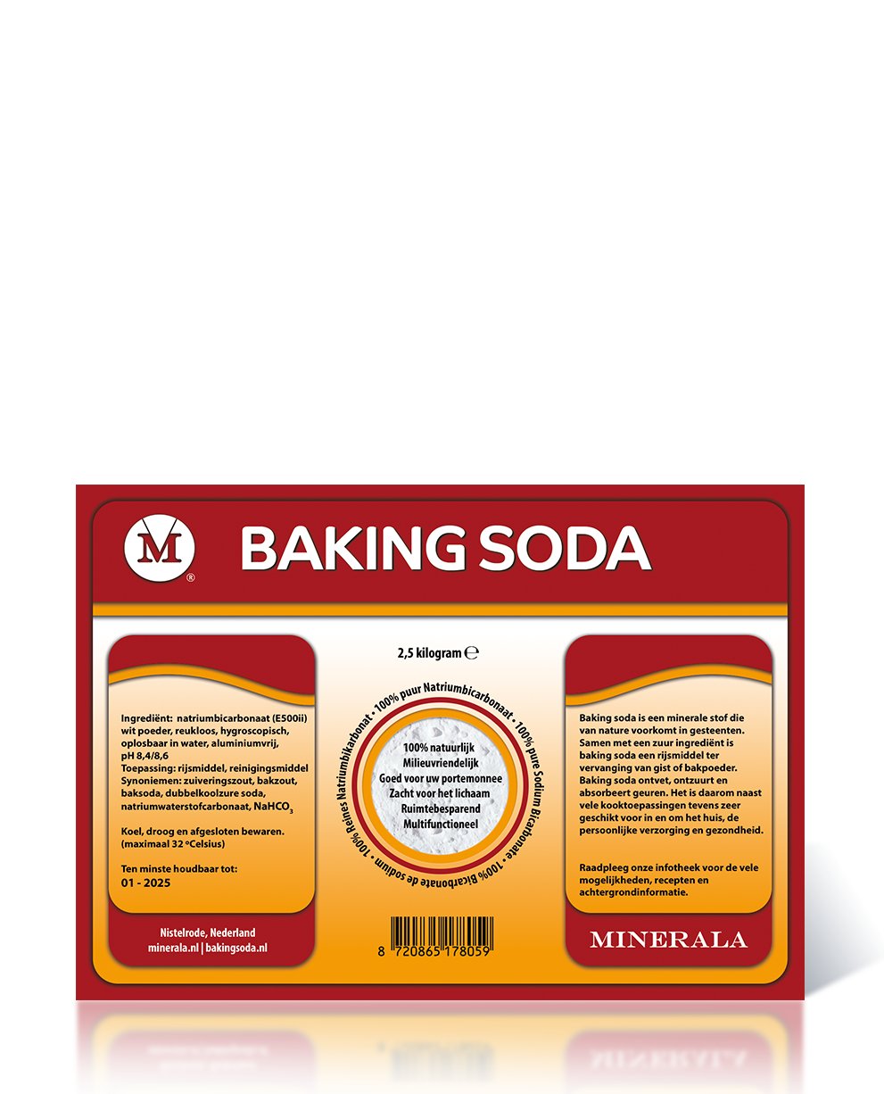 Minerala Basics - Baking Soda 2,5kilo. Baking Soda NL