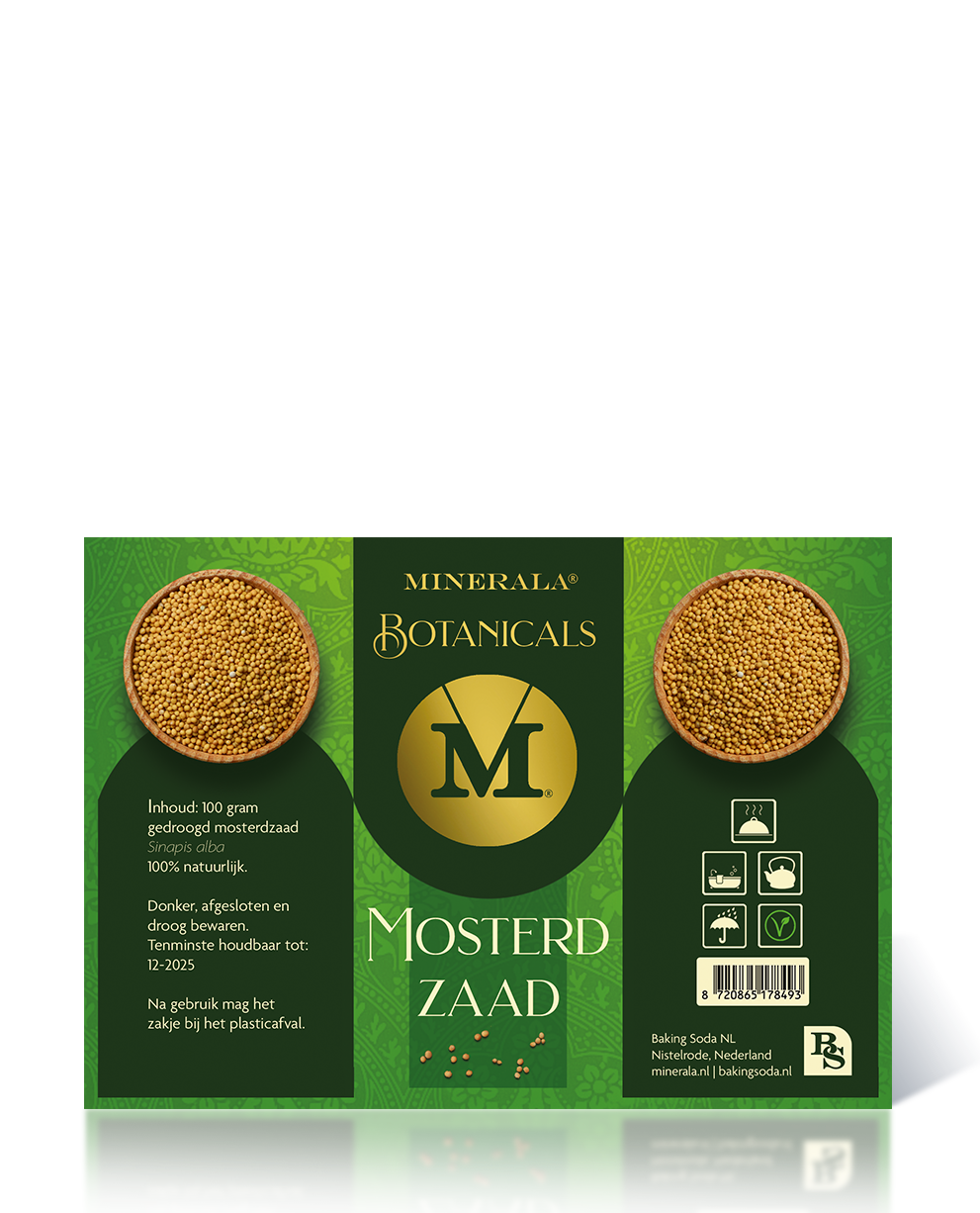 Minerala Botanicals Mosterd zaad - Bakingsoda NL