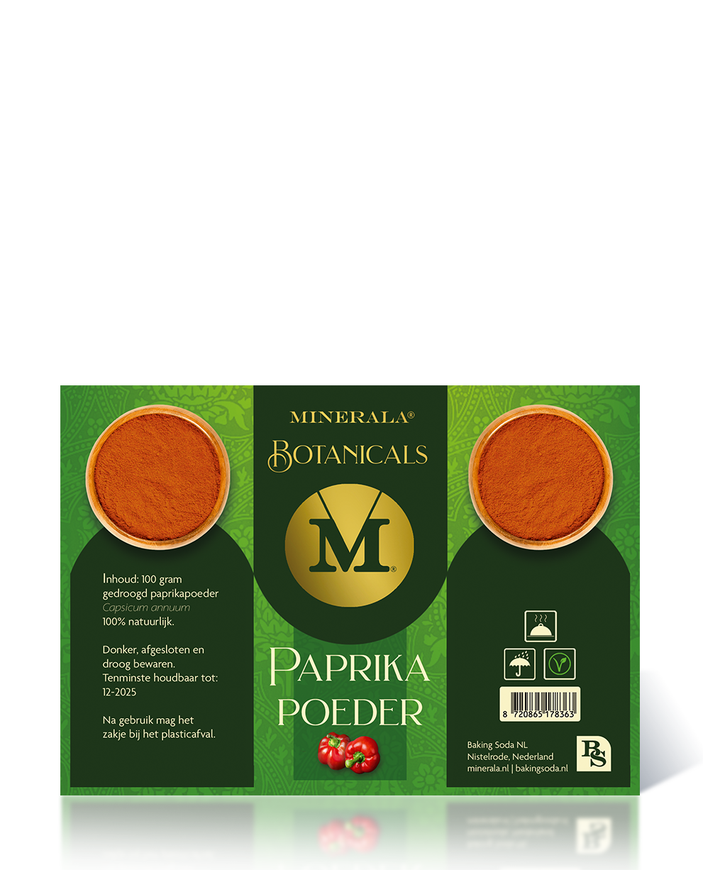 Minerala Botanicals Paprika poeder - Bakingsoda NL