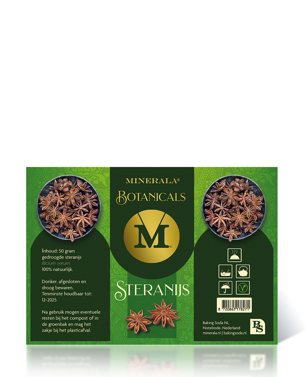 Minerala Botanicals Steranijs - Bakingsoda NL