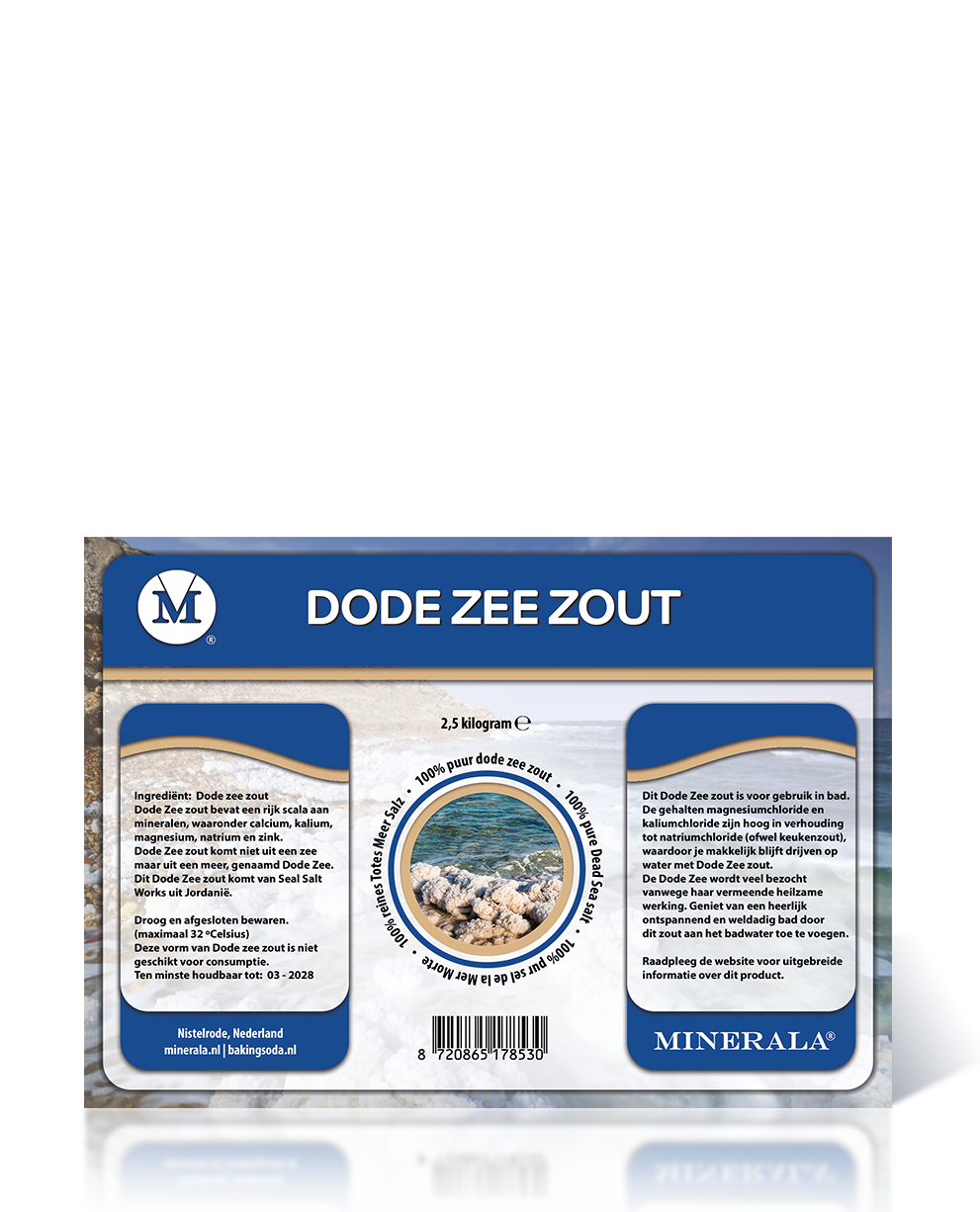 Minerala - Dode zee zout. Baking Soda NL Nistelrode