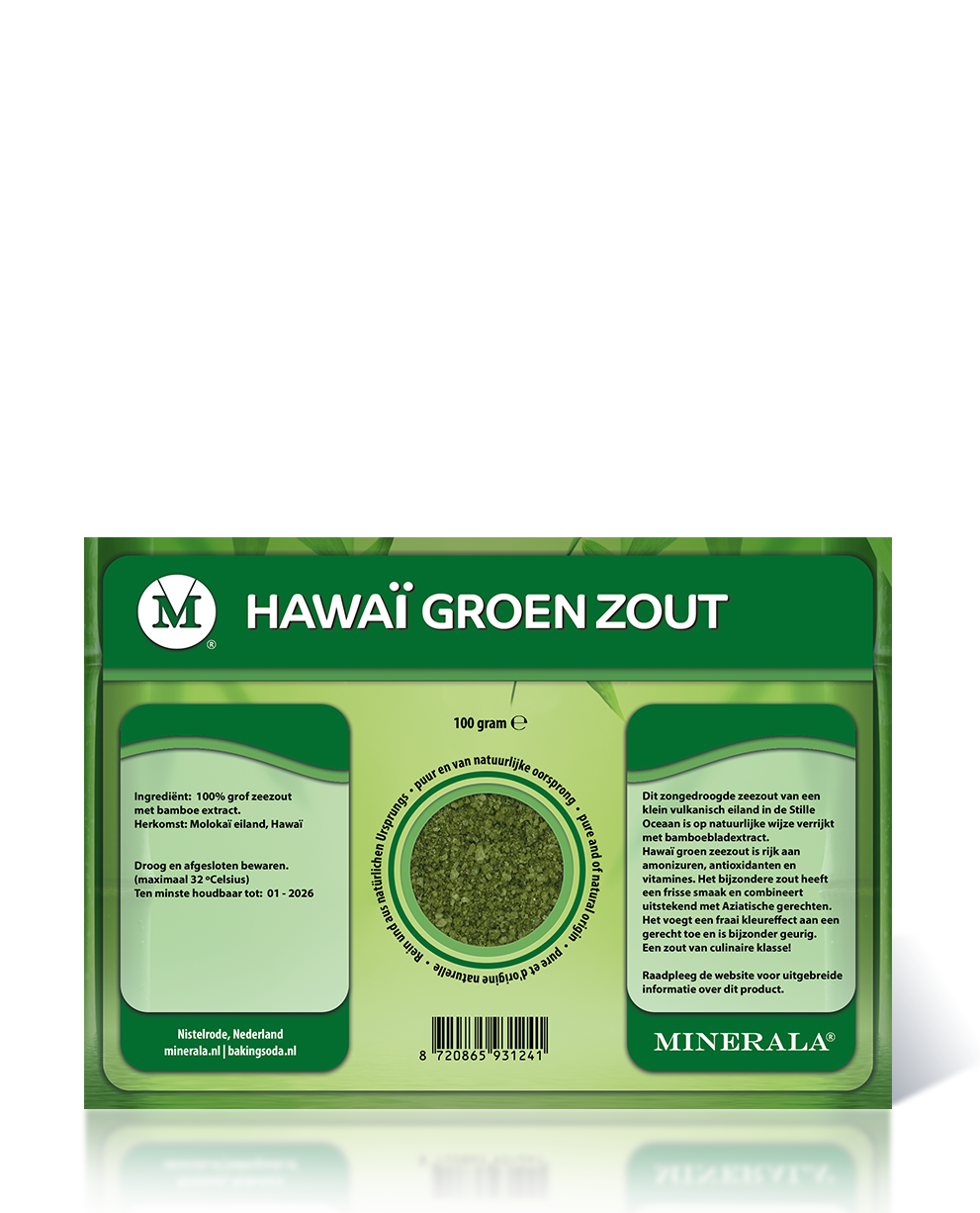 Minerala - Hawaiizout groen Baking Soda NL Nistelrode