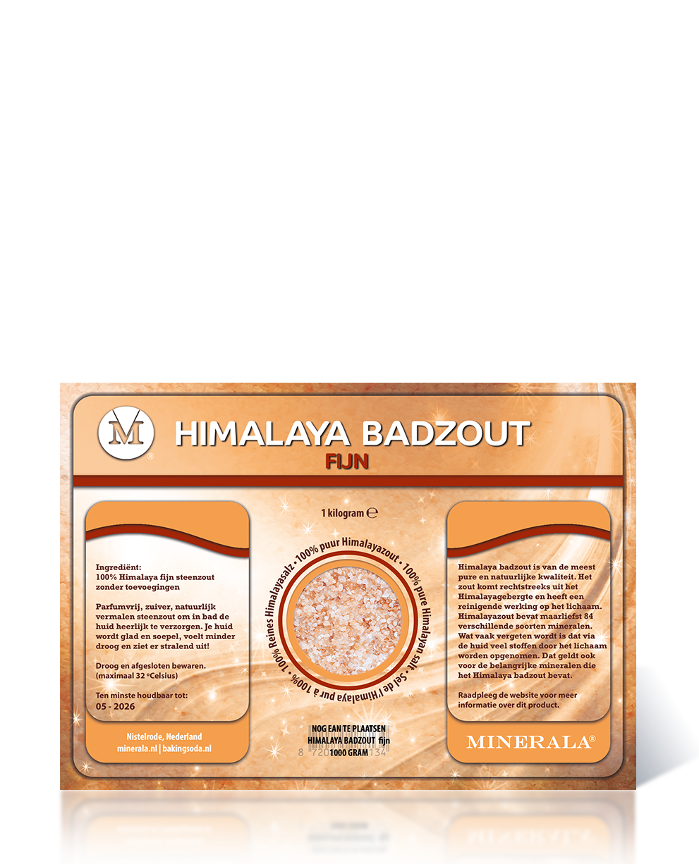 Minerala - Himalaya badzout fijn. Baking Soda NL Nistelrode