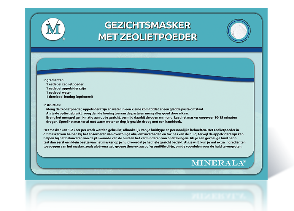 Minerala - Zeoliet achterzijde Baking Soda NL